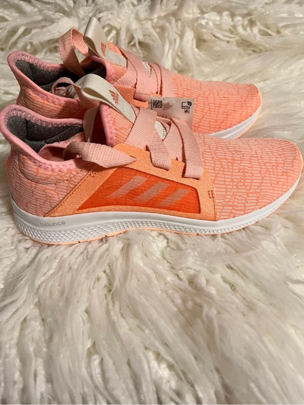 NEW Adidas Peach and Coral Lightweight Running Shoes